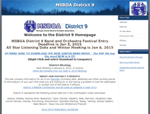 Tablet Screenshot of dist9.msboa.org